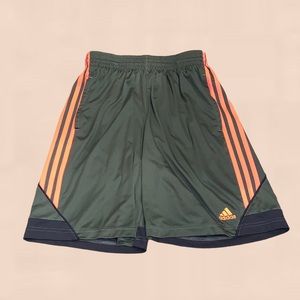 Adidas Men’s Climalite Green Workout Gym Shorts